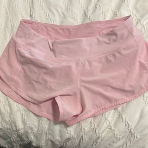Pink Lululemon Shorts